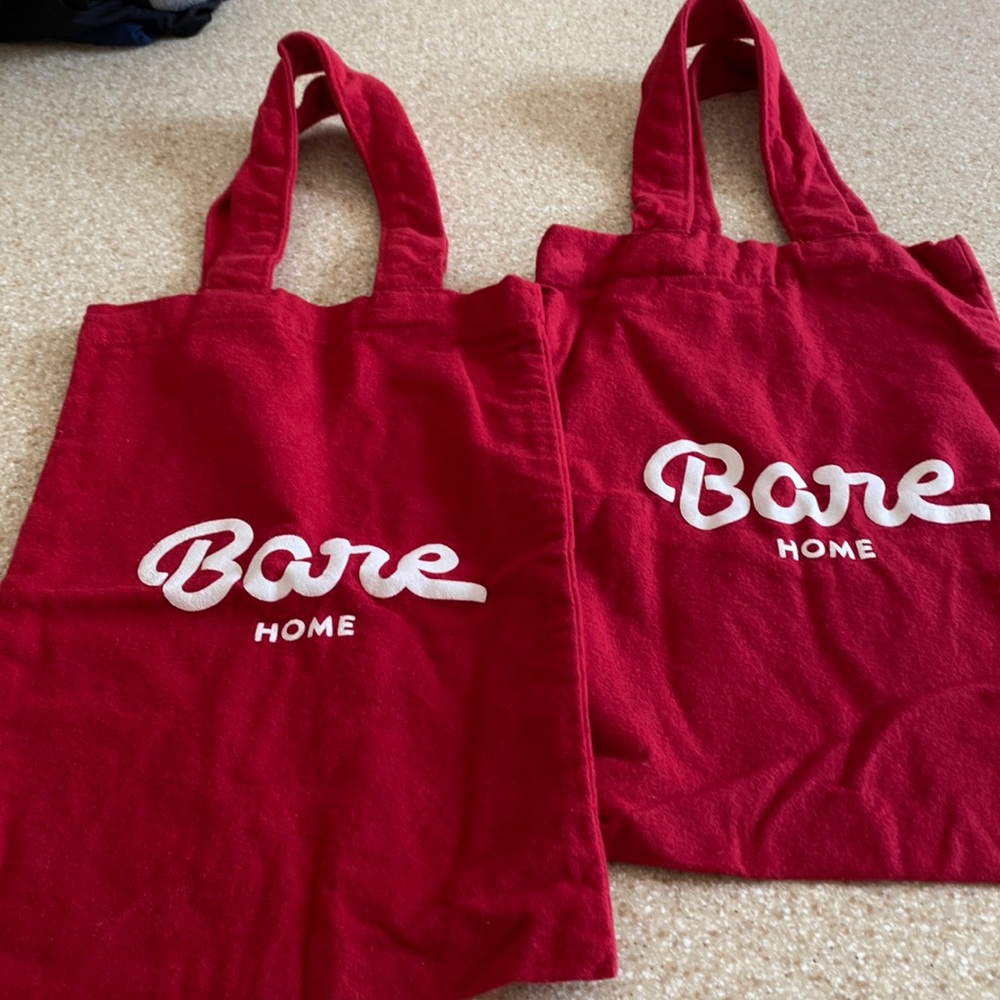 NEW LISTING Set of Two Felt Bags NWOT